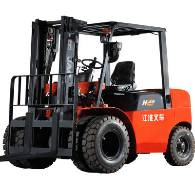 4T-4.5T 공기 디젤 엔진 잭 지게차 전기 창고 지게차