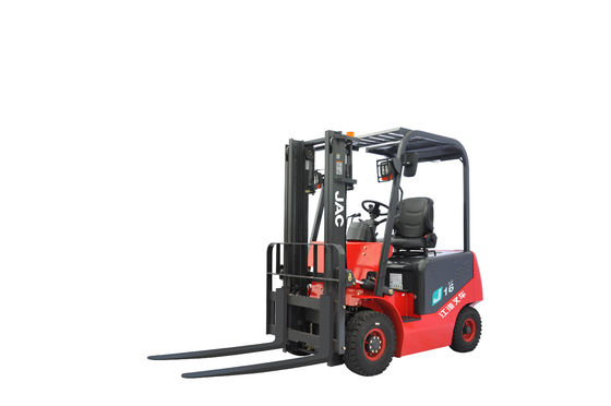 1T All Terrain 전기 지게차 4 휠 평형력 지게차